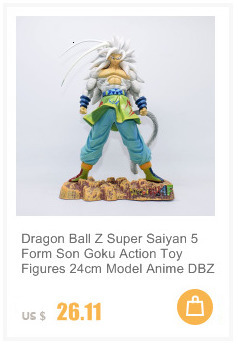 Figurka akcji Dragon Ball Z Super Saiyan Gogeta - model postaci syna Goku i Vegety z niebieskimi włosami - Wianko - 8