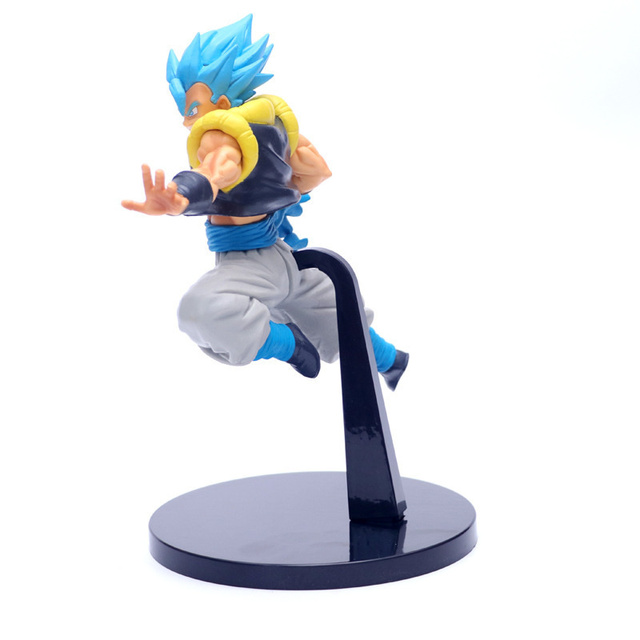 Figurka akcji Dragon Ball Z Super Saiyan Gogeta - model postaci syna Goku i Vegety z niebieskimi włosami - Wianko - 17