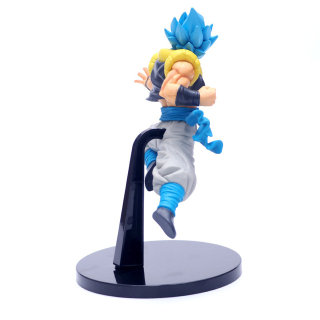 Figurka akcji Dragon Ball Z Super Saiyan Gogeta - model postaci syna Goku i Vegety z niebieskimi włosami - Wianko - 15