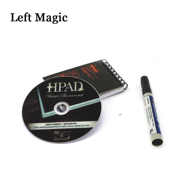 Notatnik magicznych sztuczek HPad Henri Beaumont DVD - bliska scena uliczna mentalizm A7 - Wianko - 12