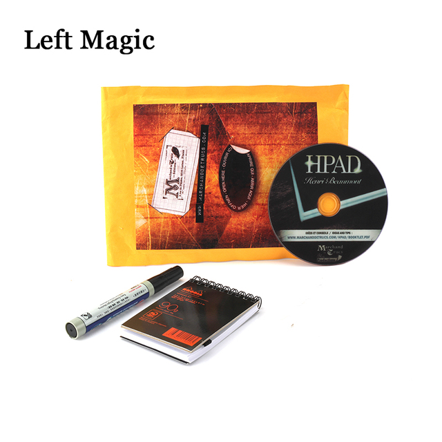 Notatnik magicznych sztuczek HPad Henri Beaumont DVD - bliska scena uliczna mentalizm A7 - Wianko - 11