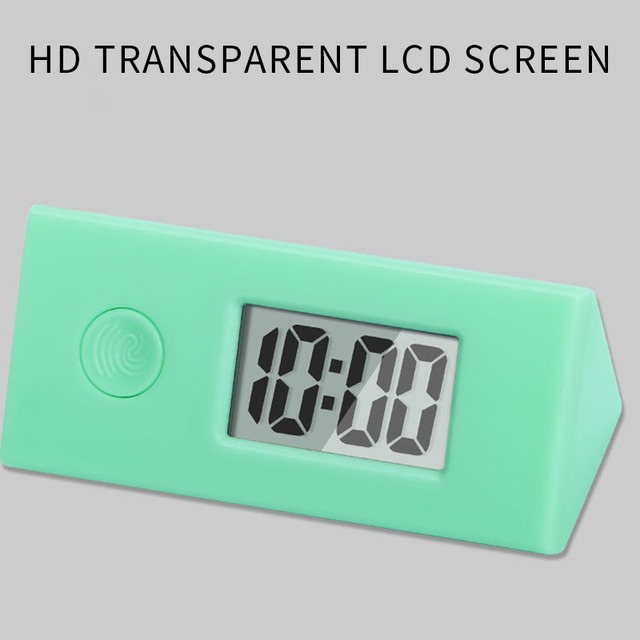 Mini cyfrowa tablica LCD biurkowa z zegarem i wyświetlaczem czasu na pulpit do biura i domu - Wianko - 21