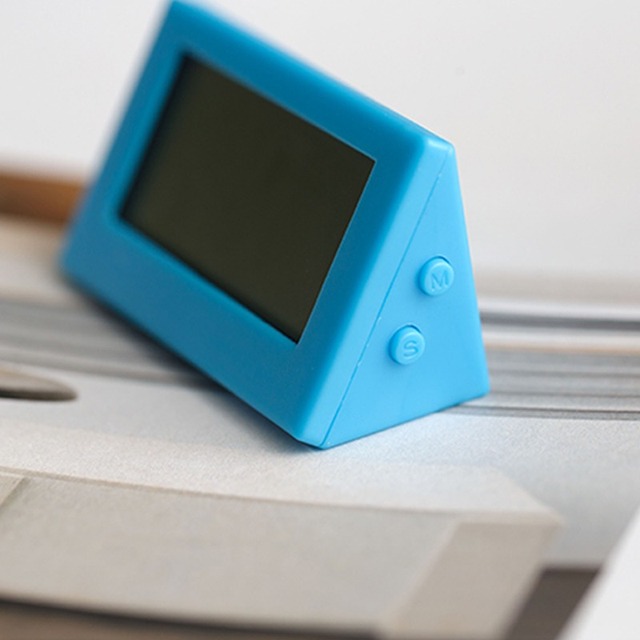 Mini cyfrowa tablica LCD biurkowa z zegarem i wyświetlaczem czasu na pulpit do biura i domu - Wianko - 7