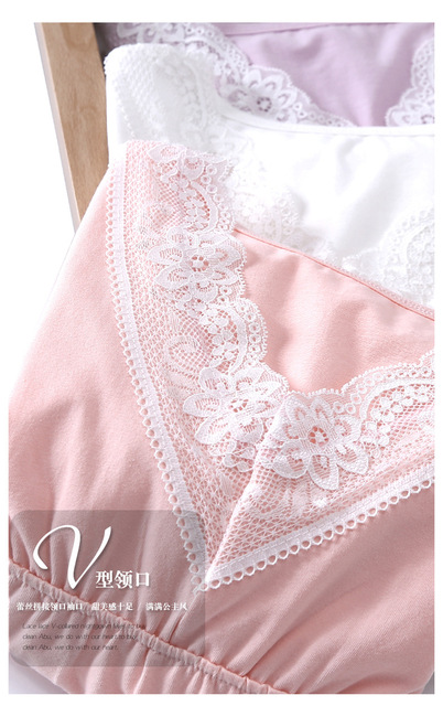 Koszula nocna dziewczynki - koronkowe, krótki rękaw, dekolt sznurowany - Wianko - 5