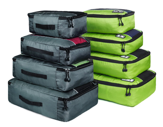 Skrzynki podróżne Soperwillton - zestaw 8 sztuk toreb w kształcie sześcianu do pakowania odzieży - Wianko - 5