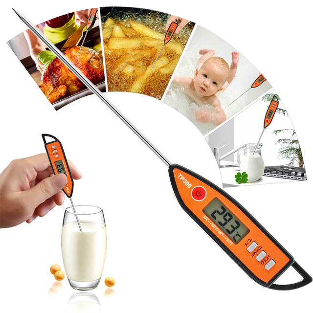 Termometr cyfrowy do żywności TP300 - czujnik temperatury do gotowania, grillowania i pieczenia - Wianko - 3