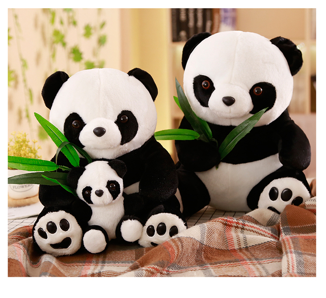 Wielka pluszowa lalka Panda 18-50cm - idealny prezent urodzinowy dla dziecka - Wianko - 8