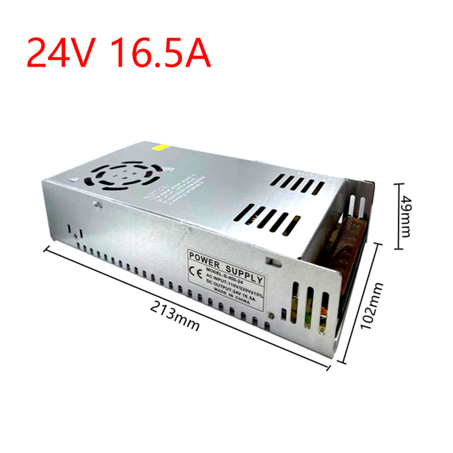 24V DC zasilacz impulsowy transformator AC 220V 24 moc impulsu blok dla LED CCTV - Wianko - 12