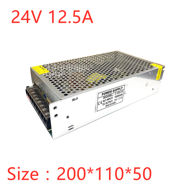 24V DC zasilacz impulsowy transformator AC 220V 24 moc impulsu blok dla LED CCTV - Wianko - 10