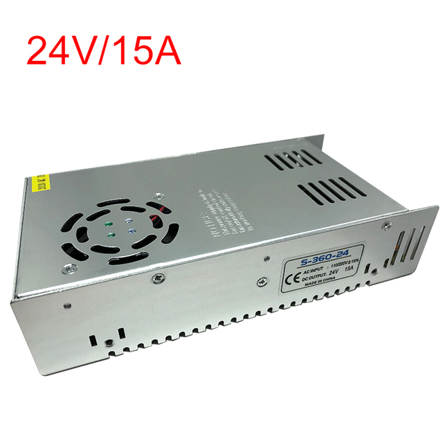 24V DC zasilacz impulsowy transformator AC 220V 24 moc impulsu blok dla LED CCTV - Wianko - 11