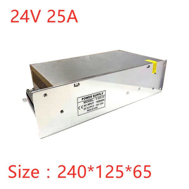 24V DC zasilacz impulsowy transformator AC 220V 24 moc impulsu blok dla LED CCTV - Wianko - 14