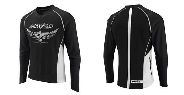 Koszulka rowerowa górska Morvelo Enduro Team Poc z długim rękawem - MTB, DH, Motocross, BMX - Wianko - 4