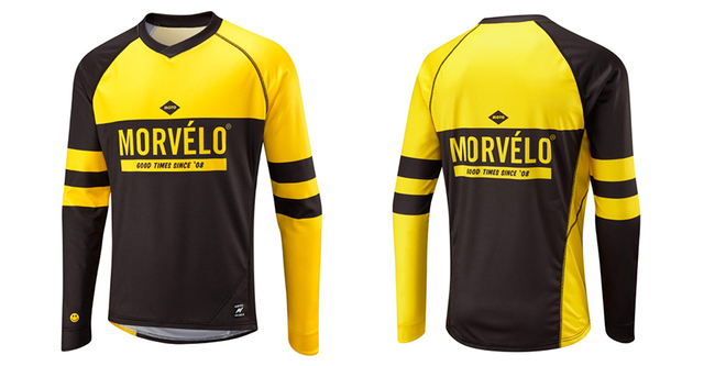 Koszulka rowerowa górska Morvelo Enduro Team Poc z długim rękawem - MTB, DH, Motocross, BMX - Wianko - 9