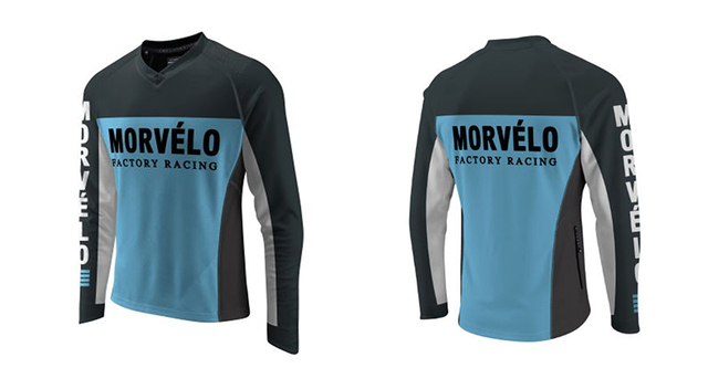 Koszulka rowerowa górska Morvelo Enduro Team Poc z długim rękawem - MTB, DH, Motocross, BMX - Wianko - 6