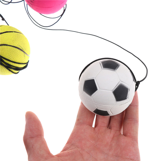 Bouncy - elastyczna opaska na nadgarstek z gumową piłką dla dzieci - Wianko - 1