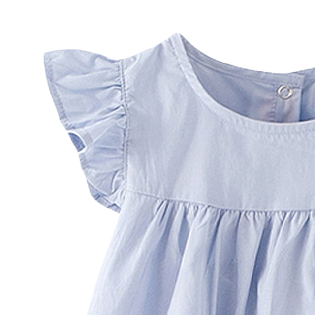 Koszulka dla dziewczynki Little Maven z krótkim rękawem i aplikacją truskawki w kolorze jasnoniebieskim - Wianko - 7