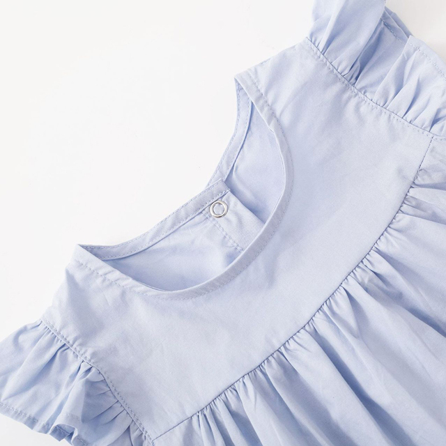 Koszulka dla dziewczynki Little Maven z krótkim rękawem i aplikacją truskawki w kolorze jasnoniebieskim - Wianko - 9