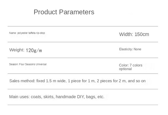 Materiał na spodnie, wizytowe, spódnice, płaszcze - tkanina w kratę przez metr, siatka, wzór geometryczny brokatowe, DIY - poliester/bawełna - Wianko - 3