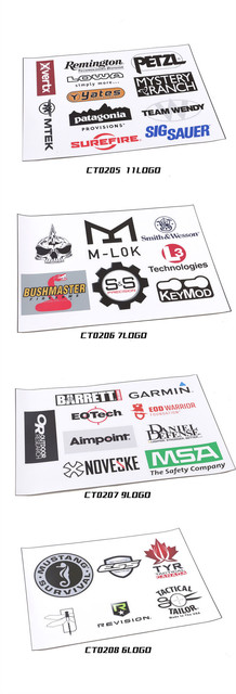 Naklejka wojskowa - Logo Patch DIY, taktyczne naklejki na samochód, lodówkę i notes - Wianko - 1