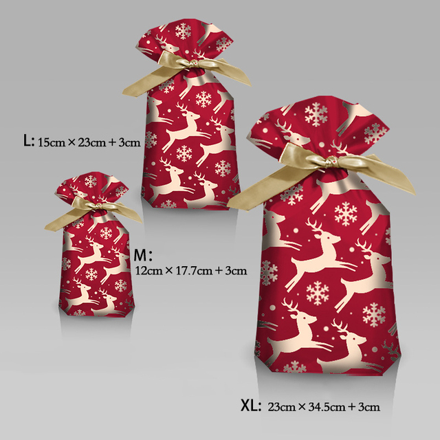 Boże Narodzenie 2022 - Słodkie torba na prezenty mikołajkowe z dekoracjami świątecznymi - Wianko - 9