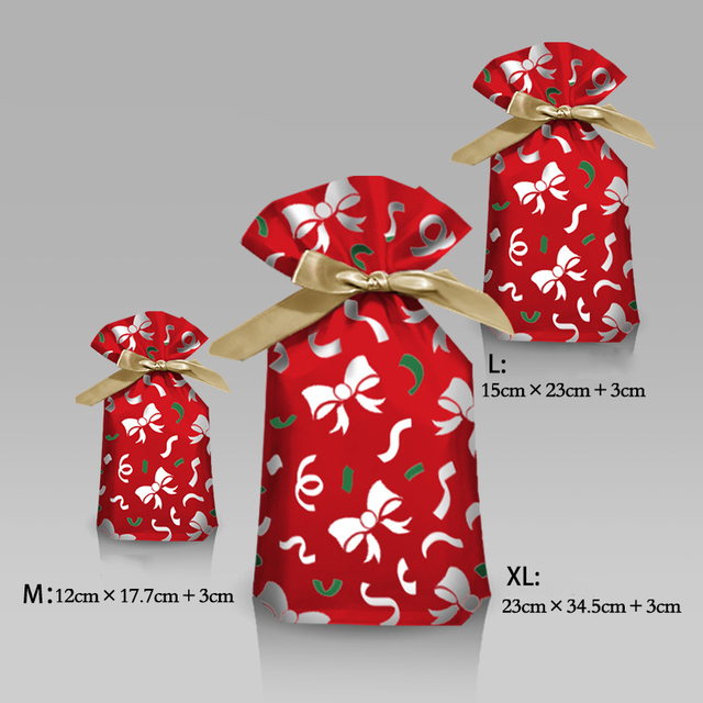 Boże Narodzenie 2022 - Słodkie torba na prezenty mikołajkowe z dekoracjami świątecznymi - Wianko - 7