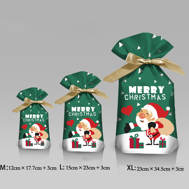 Boże Narodzenie 2022 - Słodkie torba na prezenty mikołajkowe z dekoracjami świątecznymi - Wianko - 6