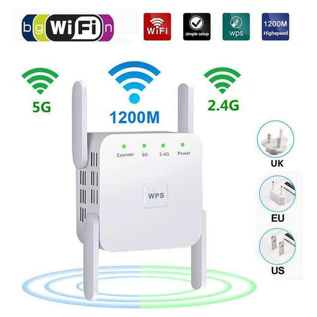 Routera bezprzewodowego wzmacniacz sygnału WiFi 1200Mbps 5 GHz - Wianko - 18