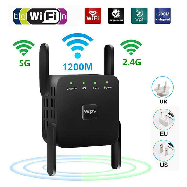 Routera bezprzewodowego wzmacniacz sygnału WiFi 1200Mbps 5 GHz - Wianko - 23