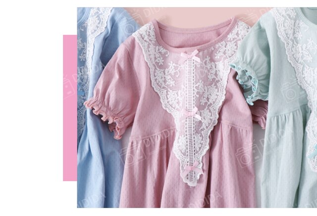 Długa sukienka nocna dla dziewczynki w różowym kolorze Toddle - Kawaii styl, idealna na lato, dla dzieci od 1 do 15 lat - Wianko - 22