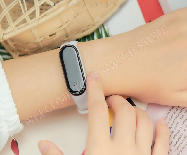 Dziecięcy zegarek sportowy LED, wodoodporny, ze ślicznym, twórczym wzorem i paskiem silikonowym - Wianko - 4