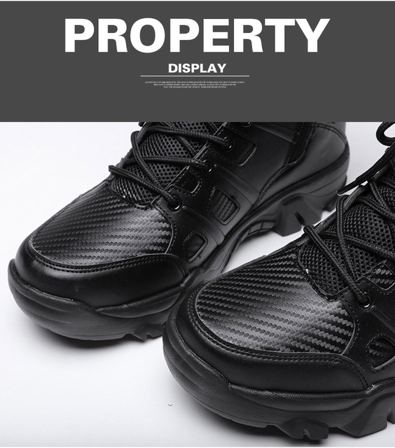 Męskie buty śnieżne tactical markowego producenta wysokiej jakości - Wianko - 6