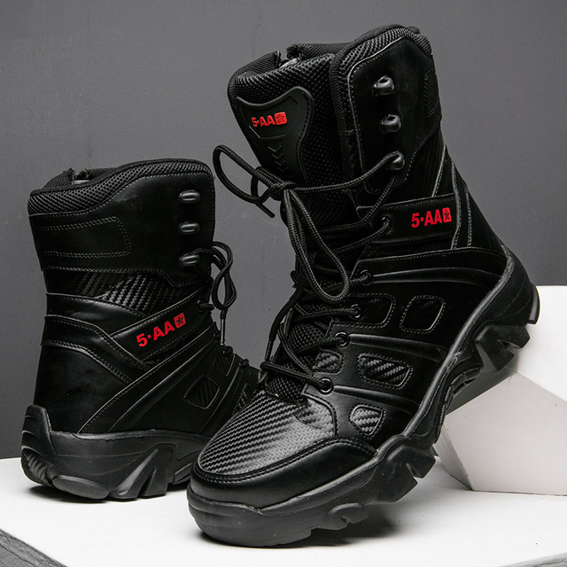 Męskie buty śnieżne tactical markowego producenta wysokiej jakości - Wianko - 29