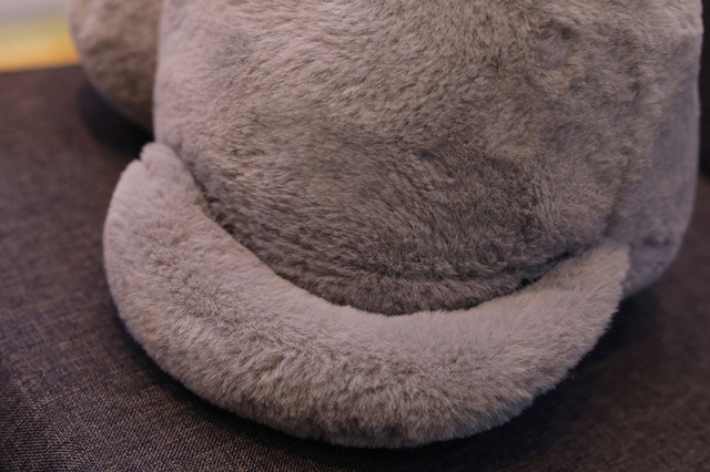 Kot pluszowa poduszka - cień z tyłu - wypełniona w środku - ze zwierzątkiem - zabawka dla dzieci - prezent na Boże Narodzenie - Wianko - 9