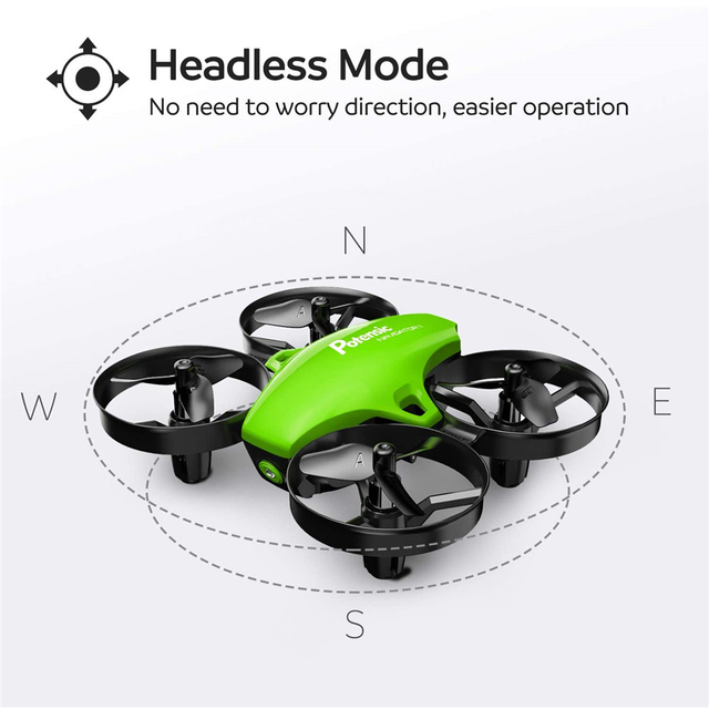 Potensic A20 Mini Drone 2.4G - Zdalnie sterowany Quadcopter, łatwy w lataniu, dla dzieci - 2/3 baterie - Wianko - 3