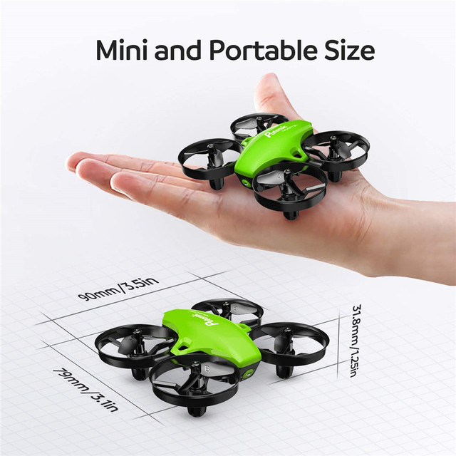 Potensic A20 Mini Drone 2.4G - Zdalnie sterowany Quadcopter, łatwy w lataniu, dla dzieci - 2/3 baterie - Wianko - 8