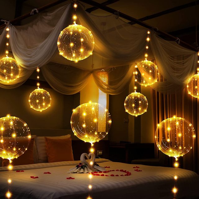 5 paczek balonów LED Light Up BoBo do dekoracji urodzin, wesel, przyjęć oraz świąt - Wianko - 5