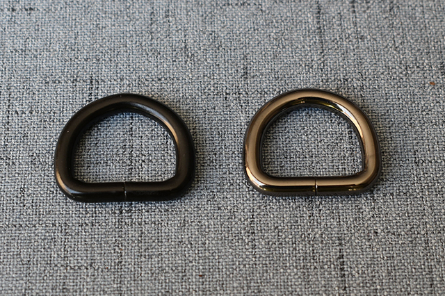 Metalowe akcesoria D pierścień do torebek, 20mm, 1 sztuka/partia - Wianko - 3
