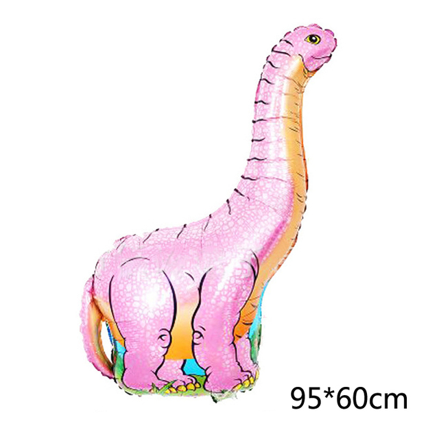 Balon 3D świąteczny dinozaur stojący - idealny dekoracyjny dodatek do przyjęcia dla zwierząt, urodzin, bożego narodzenia i Nowego Roku - Wianko - 4