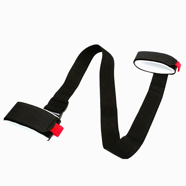 Regulowany pasek narciarski z uchwytem na rękę antypoślizgowym i pętlą, torba narciarska - Wianko - 4