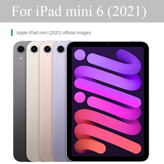 Skórzany pokrowiec biznes do Apple iPad mini 6 2021 8.3 - ochrona i styl w jednym (A2568 A2569) - Wianko - 1