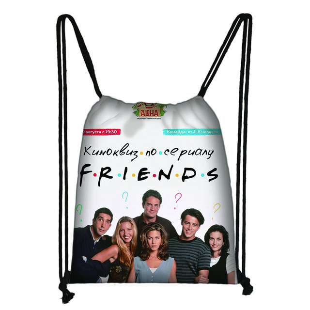 Centralny Perk - plecak do przechowywania dla nastolatków z programem telewizyjnym 'Przyjaciele Kawy' i unikalnym drukiem - Wianko - 5