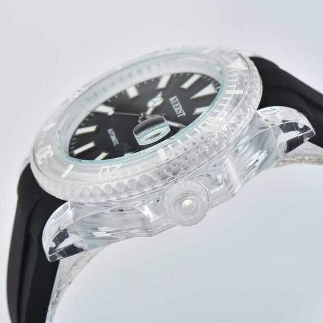 Męski i kobiecy zegarek projektanta mody Sport wodoodporny z automatycznym mechanizmem i przezroczystą tarczą Unisex - Wianko - 6