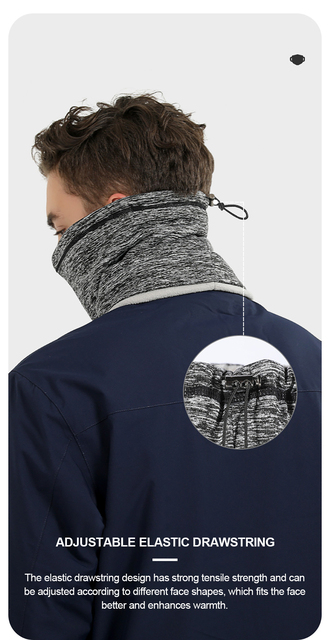 Wiosenne ciepłe szaliki z kapturem - ochrona przed wiatrem i elegancki wygląd - Wianko - 19