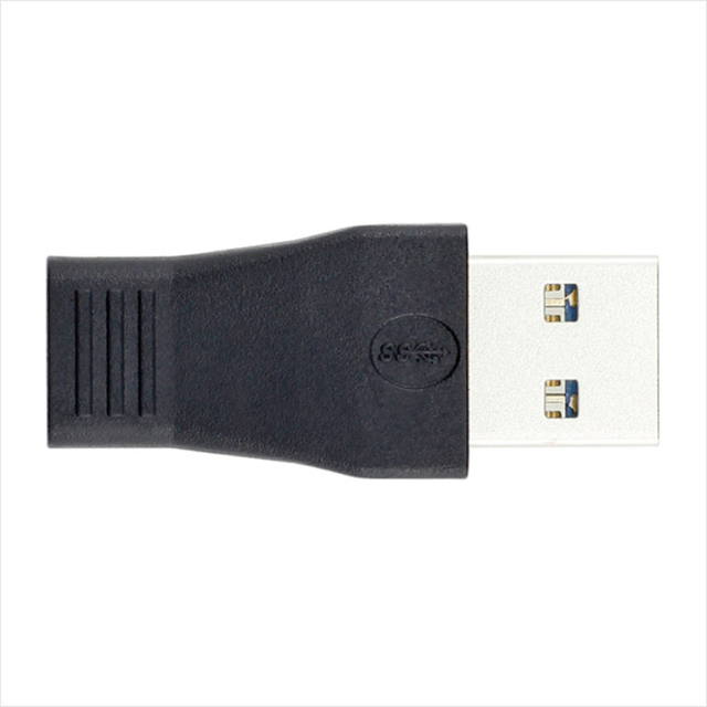 Konwerter danych USB 3.0 męski na USB 3.1 typ C żeński - laptopowy adapter OTG USB-C, KQS8 - Wianko - 5