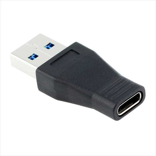 Konwerter danych USB 3.0 męski na USB 3.1 typ C żeński - laptopowy adapter OTG USB-C, KQS8 - Wianko - 3