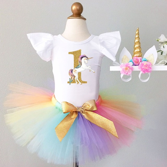 Letnia sukienka tiulowa dla niemowlęcia - 1. roczek - księżniczka-vestidos sukienki dziewczyny newborn chrzest ubranko - Wianko - 10