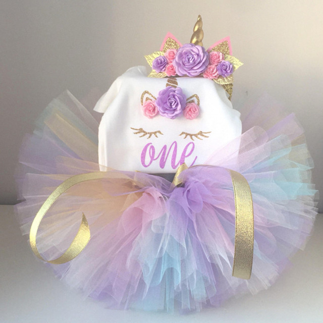Letnia sukienka tiulowa dla niemowlęcia - 1. roczek - księżniczka-vestidos sukienki dziewczyny newborn chrzest ubranko - Wianko - 2