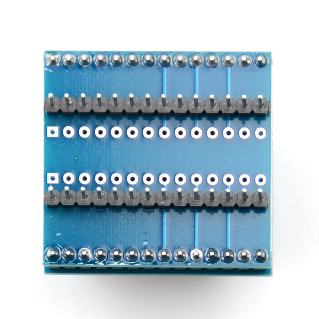 Adapter programatora SOIC28 SOP28 DIP28 to gniazdo 100% oryginalne o szerokości korpusu 7.5MM. Przygotowany do testowania IC układów o szerokości 300MIL - Wianko - 2