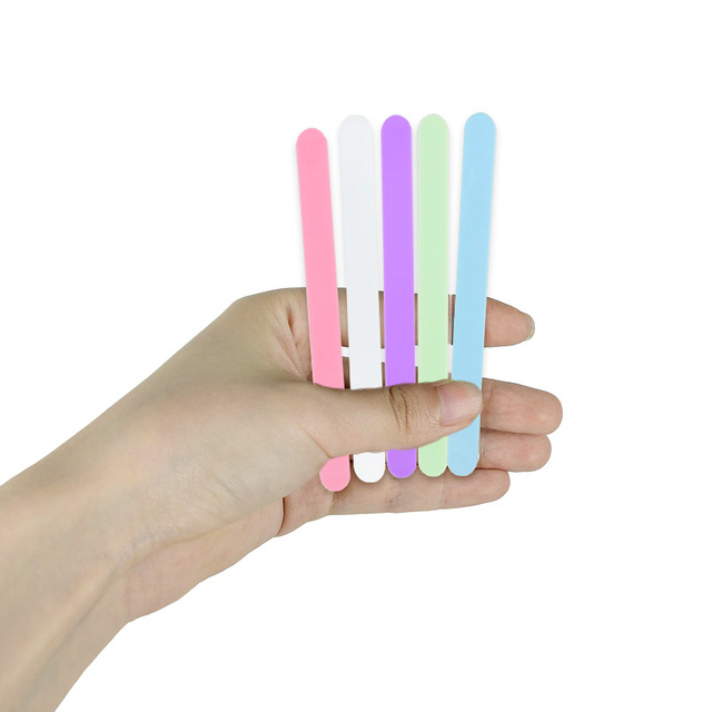 10 sztuk kolorowych akrylowych patyczków do lodów - dodatki do kuchni do wykonania lodów DIY, rękodzieło - Wianko - 7