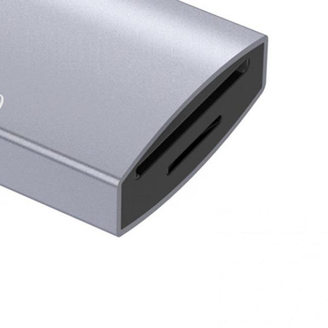 Adapter 3-w-1 typ C Hub USB 2.0 - czytnik kart mikro SD/TF, OTG i stacja dokująca z ładowaniem micro USB - Wianko - 7